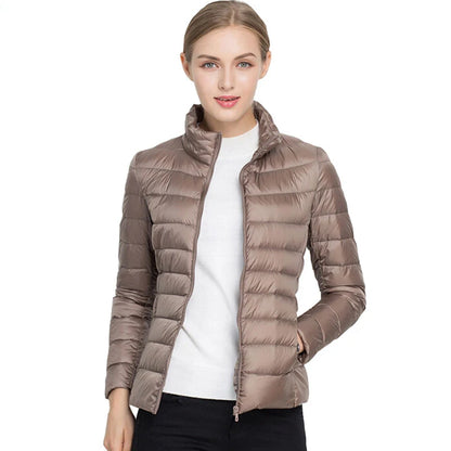 Women's Warm Slim Fit Zipper Jacket