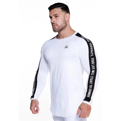 Men's Slim Fit Long Sleeve Casual Quick-Dry Sweater