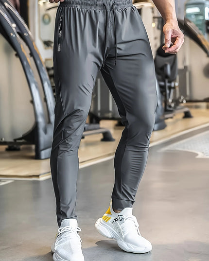 Men's Lightweight, Breathable Thin Stretch Sweatpants – Comfortable & Flexible Activewear