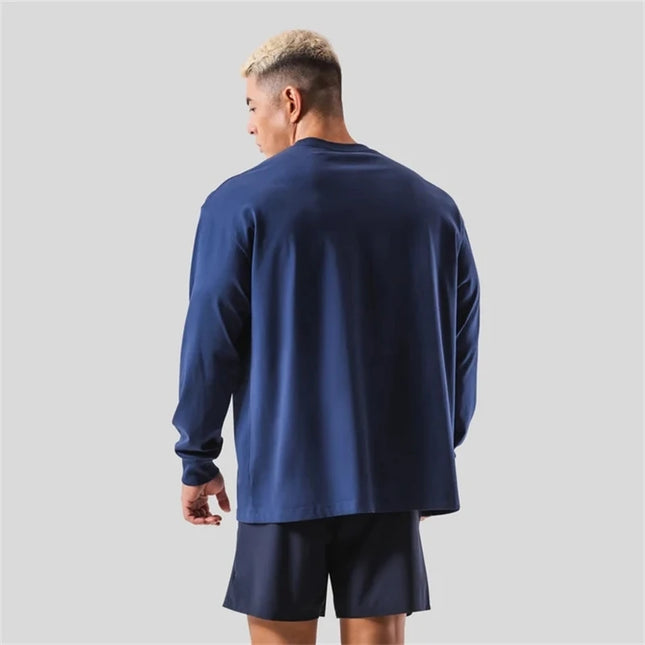 LYFT Japan & UK Print Long Sleeve 100% Cotton Gym & Casual Fit Sweater