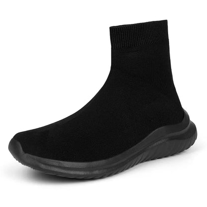 Breathable Mesh High-Top Sneakers for Men & Women