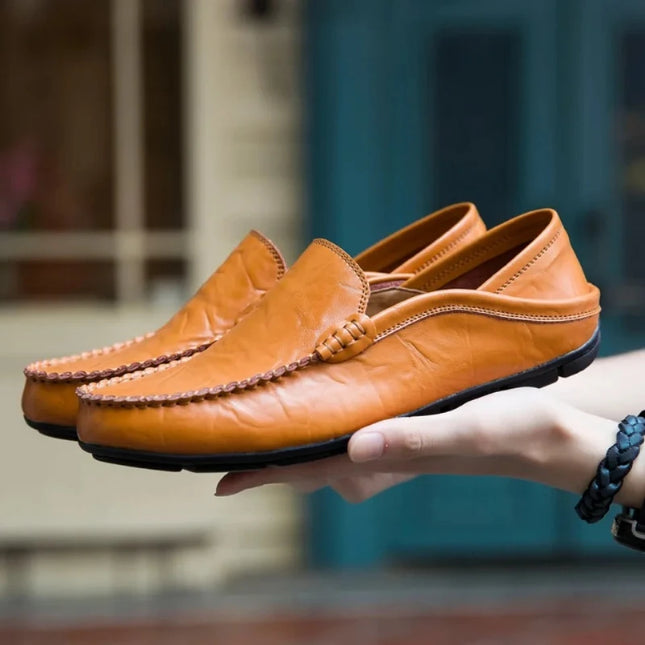 Men's Faux Leather Loafer