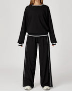 Black (Top And Sweatpants) / S