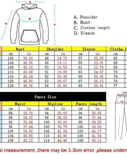 Men's 2-Piece Tracksuit Set with Hooded Sweatshirt - Stylish Athletic Wear
