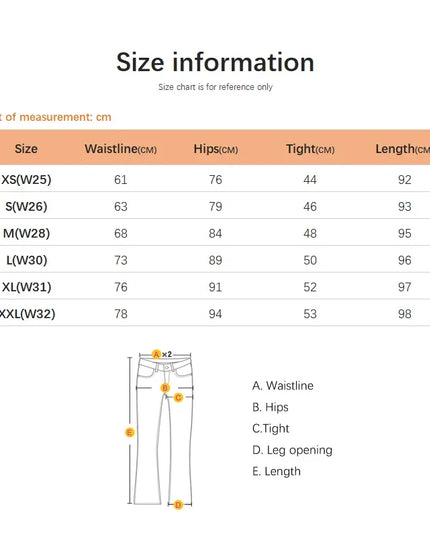 Slim-Fit Stretch Jeans for Women - Skinny Pencil Pants