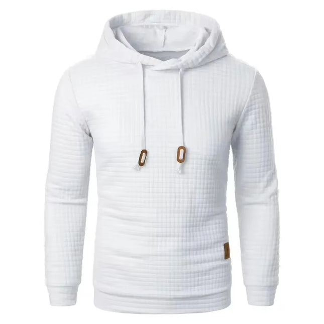 Men's Oversized Casual Hoodie with Zipper - Various Colors