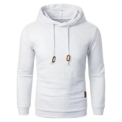 Men's Oversized Casual Hoodie with Zipper - Various Colors
