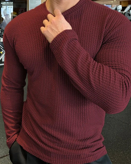 Men's Casual Oversized Long Sleeve Sweater