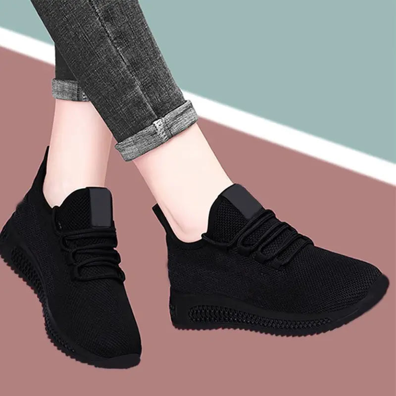 Women's Breathable Non-Slip Running Sneakers - Comfortable Athletic Shoes