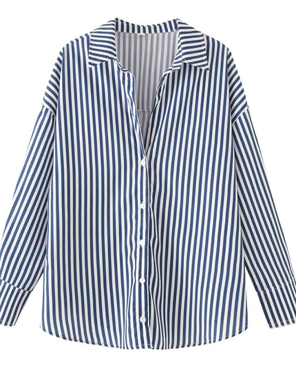 HXAO Women's Oversized Button-Up Shirt