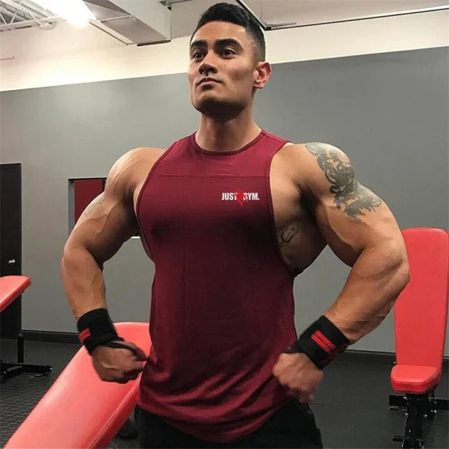 Gym Bodybuilding Casual   Breathable Cotton tank top