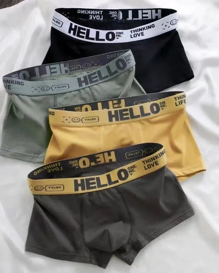 6-Pack Men's Cotton Boxer Shorts – Breathable and Comfortable Underwear