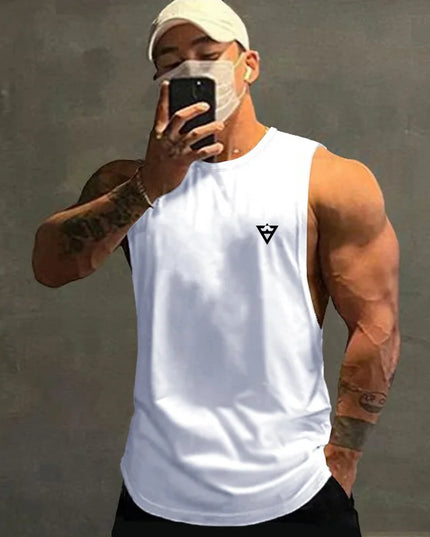 Men's Casual Fit Tank Top - Comfortable Fitness Sleeveless Shirt for Men