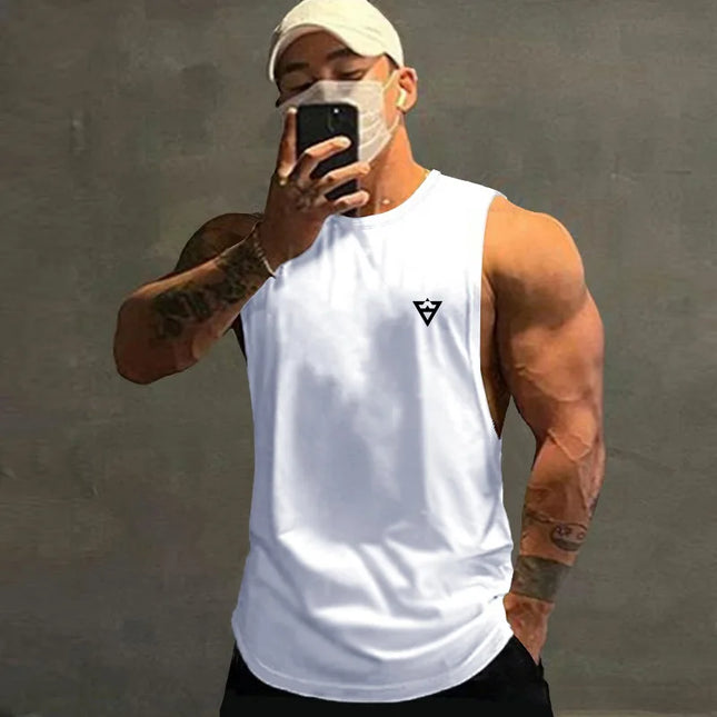 Men's Casual Fit Tank Top - Comfortable Fitness Sleeveless Shirt for Men