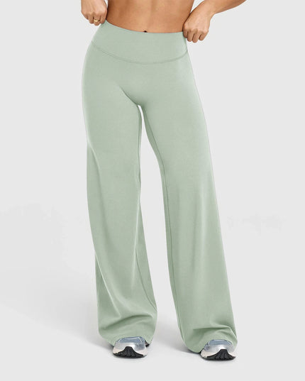 Women's High-Waisted Wide-Leg Sweatpants
