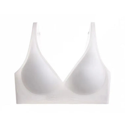 Women's Seamless Wireless Push-Up Bra with Padded Support