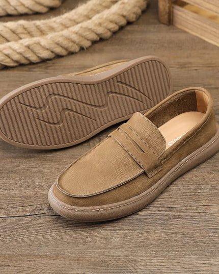 Men's Casual Cow Suede Leather Loafers