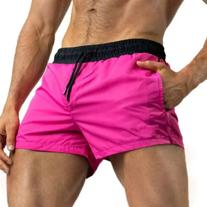 Men's Sports Shorts - Lightweight, Breathable, Quick-Drying, Three-Point Design