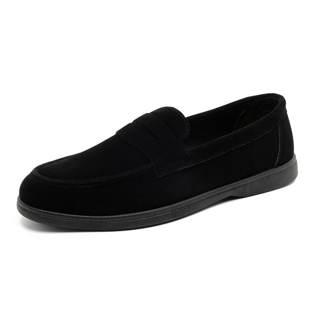 Men's Slip-On Loafers - Lightweight, Breathable, Comfortable Non-Slip Soft Sole