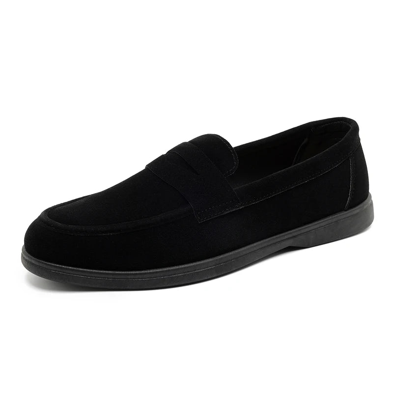 Men's Slip-On Loafers - Lightweight, Breathable, Comfortable Non-Slip Soft Sole