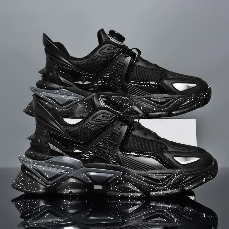 Men's Winter Boots - Warm Non-Slip Plush Sneakers for Men - Various Designs