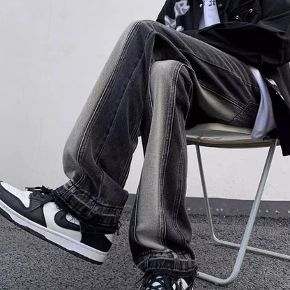 Men's Gradient Vintage Straight Jeans