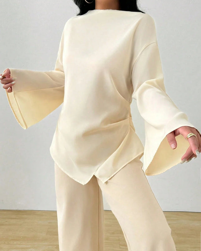 Women's Elegant Casual Thin Flared Blouse