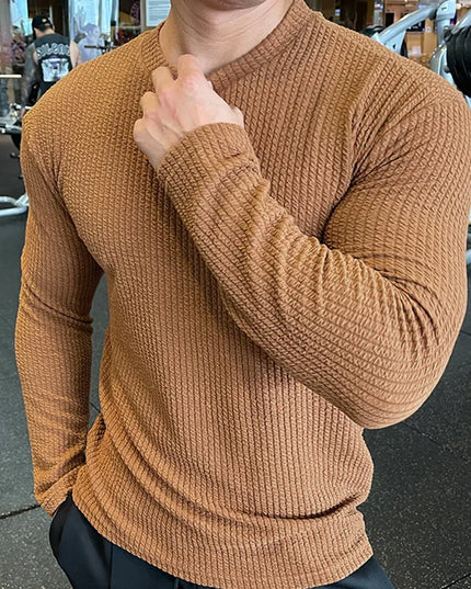 Men's Casual Oversized Long Sleeve Sweater