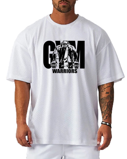 Men's Oversized Loose Fit Casual Sport T-Shirt – Quick Dry, Comfortable Activewear