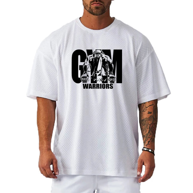 Men's Oversized Loose Fit Casual Sport T-Shirt – Quick Dry, Comfortable Activewear