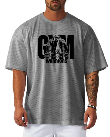 Men's Oversized Loose Fit Casual Sport T-Shirt – Quick Dry, Comfortable Activewear