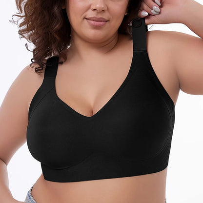 Wireless Women’s Bras – Seamless Full Coverage, No Underwire, Soft Push-Up Bra Everyday Bralette