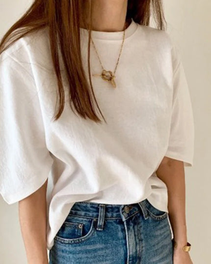 Women's Oversize T-Shirt - Breathable, Comfy Casual Wear