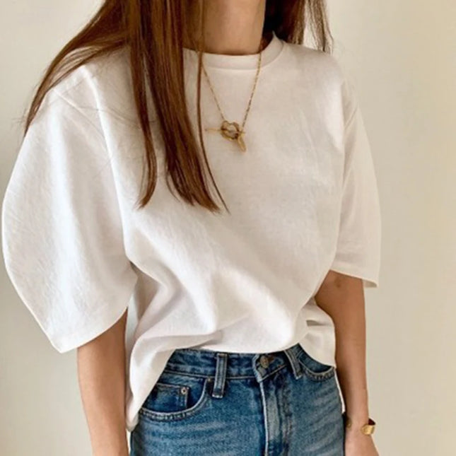 Women's Oversize T-Shirt - Breathable, Comfy Casual Wear
