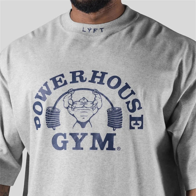 Power Gym Cotton Sports T-Shirt for Men – Loose Fit