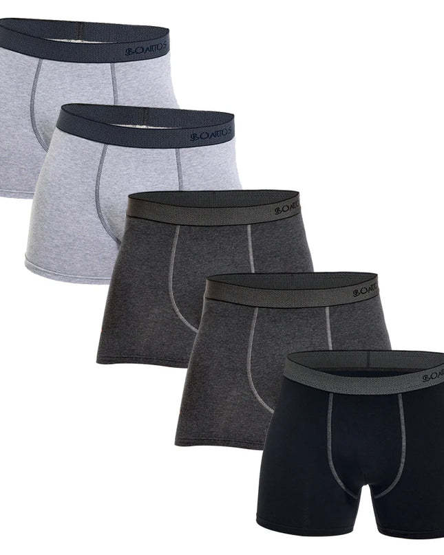 5-Pack Men's Cotton Boxer Briefs