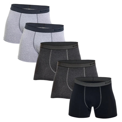 5-Pack Men's Cotton Boxer Briefs