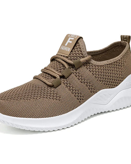 Women's Lightweight Breathable Mesh Running Shoes with Soft Bottom Comfort