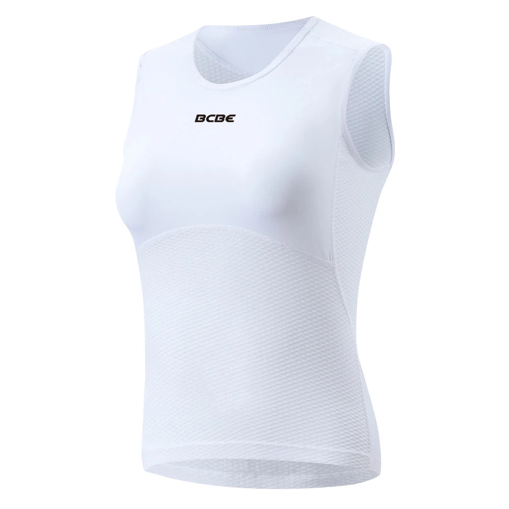 BCBE Women's Mesh Breathable Quick-Dry Cycling Undershirt Vest