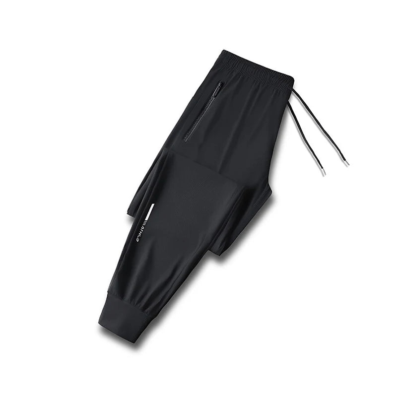 Men's Casual Joggers - Loose Fit, High Elasticity, Quick-Dry Material for Ultimate Comfort