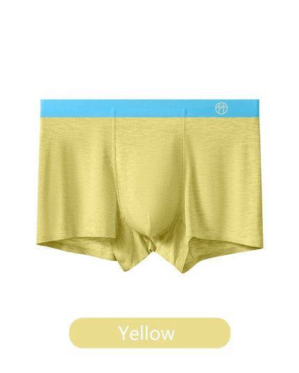 3-Pack Bamboo Fiber Men's Breathable Boxer Briefs – Comfortable, Eco-Friendly Men’s Underwear Set