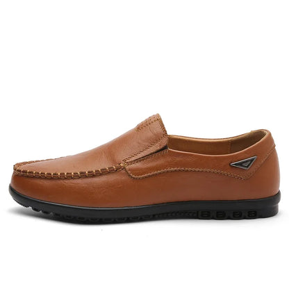 Premium Men's Leather Slip-On Shoes – Stylish & Comfortable Loafers for Men