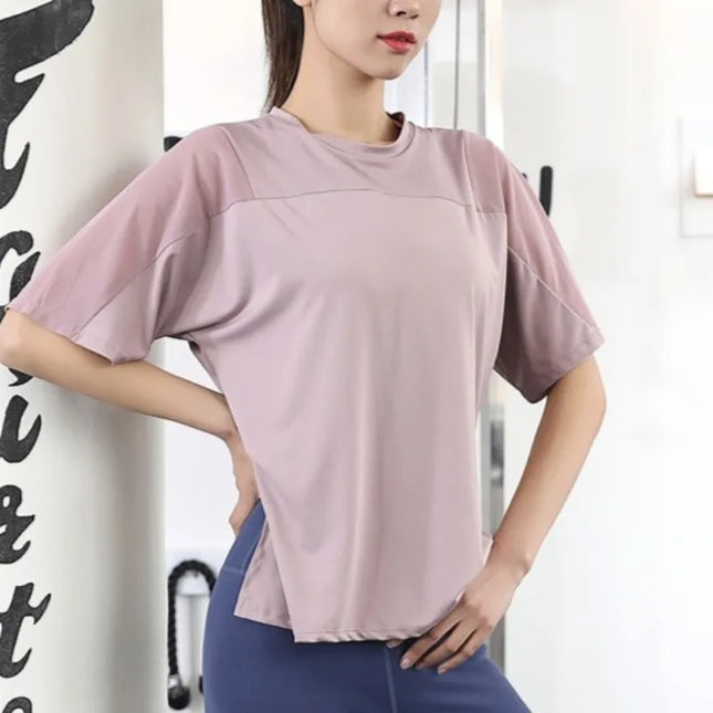 Women's Quick-Dry Breathable Loose Fit Sports T-Shirt