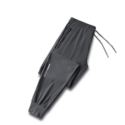 Men's Casual Joggers - Loose Fit, High Elasticity, Quick-Dry Material for Ultimate Comfort