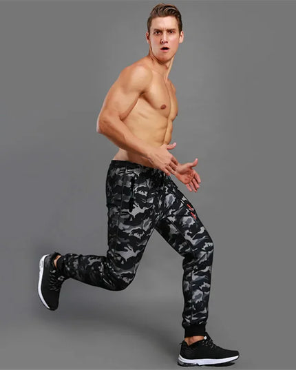 Men's Camouflage Sweatpants - Comfortable Joggers for Casual & Active Wear