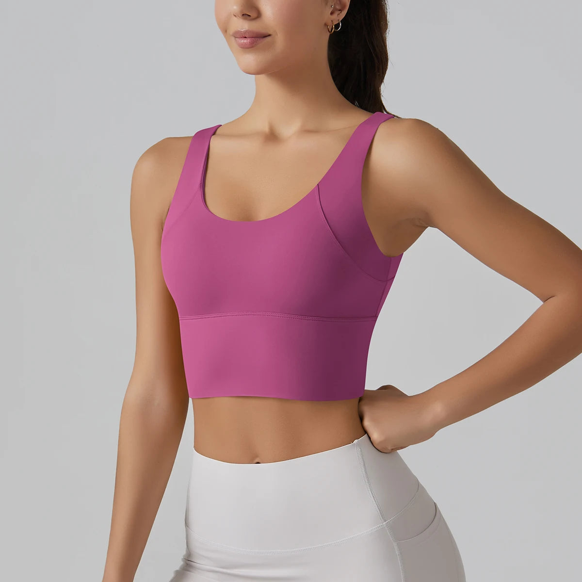 Women's Push-Up Sports Bra for Fitness, Running, and Gym Activities
