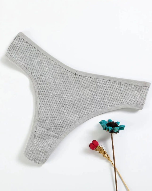 10Pack Women's Cotton Thongs - Comfortable Fit Thong's