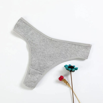 10Pack Women's Cotton Thongs - Comfortable Fit Thong's