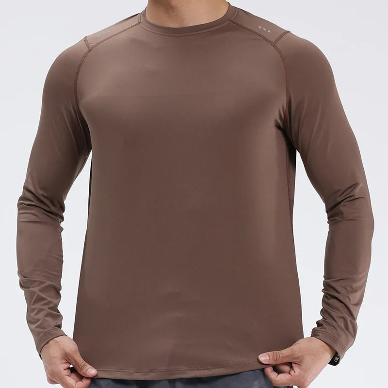 Men's Compression Slim Fit Long Sleeve Sweater