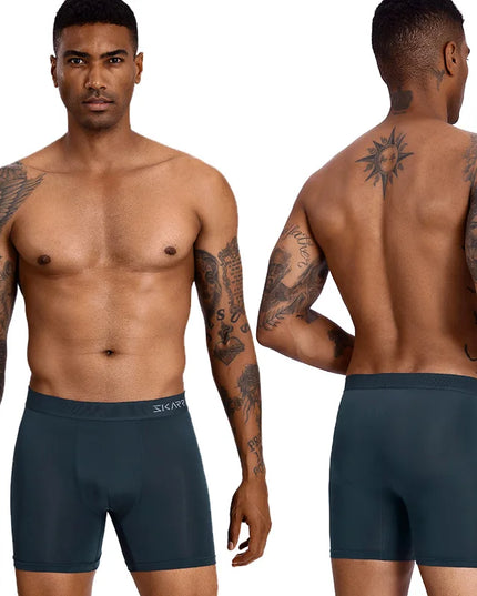 6-Pack Men's Boxer Briefs - Comfortable Trunks Shorts Underwear for Men